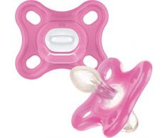 MAM Lot de 2 sucettes tout en silicone 0 mois +