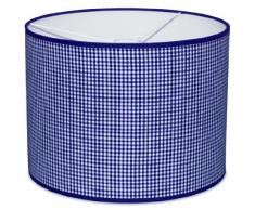 Taftan Suspension Vichy bleu foncé (35 cm de diamètre) - Bleu foncé