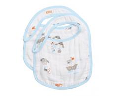 Angel Dear Bavoir en mousseline Motif girafe (Rose, 2 pièces)