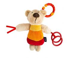 sigikid, Fille et Garçon, Ours dActivités à Suspendre avec Anneau de Dentition, Blue Collection, Beige/Coloré, 41837