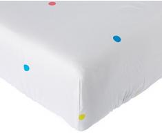 Miss Princess and Little Frog Drap Housse Tacheté en Tencel 70 x 140 cm