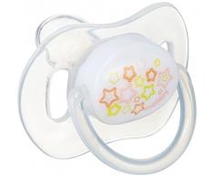 Mebby Sucette Anatomique en Latex Modèle Garçon 0-6 Mois avec Dessin Abstrait- X 1