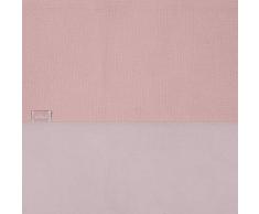 Jollein Housse de couette et taie doreiller, drap 75 x 100 cm Tiny gaufré Rose pâle, 75 x 100 cm Planche Tiny gaufre Rose pâle, DE