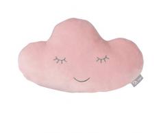 roba 205010V229 Wolke Rose/mauve Coussin brodé 100% polyester Rose 19 x 32 x 9 cm 180 g