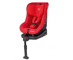 Maxi-Cosi TobiFix Siège auto Groupe 1 (9-18 kg) avec station Isofix intégrée et protection contre les chocs latéraux 3 positions dassise et de repos Nomad Red (rouge)