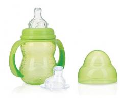 Nûby - Biberon D’apprentissage - 240ml - Vert - 0M