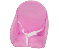 Bambisol Coussin De Chaise avec Sangle Rose