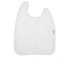 TIMBOO TM-BAV06-518 5414546057636 Bavoir, Taille XL, Siver Grey Argenté x Grande