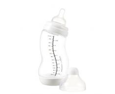 Difrax 707B02 Biberon Wide Forme S Blanc 310 ml