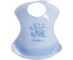 Playshoes Bavoir de 506525 plastique dans bleu avec bac