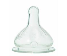 Tigex 2 Tétines Silicone Base Large Intuition 6 Mois+ Liquides Épais