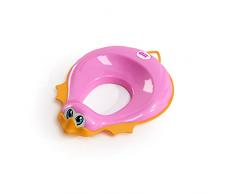 OKBABY Ducka - Réducteur de Toilette pour Enfants, avec des Bords Antidérapants - Fuchsia