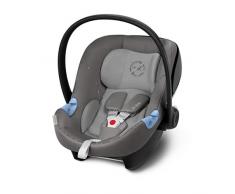 CYBEX Gold Siège Auto Coque Aton M, Réducteur Nouveau-Né Inclus, De la Naissance à 18 Mois Environ, 13 kg max., Manhattan Grey