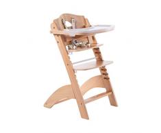 Childhome Chaise haute Lambda 3 – Naturel – Chaise haute unisexe