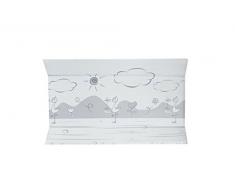 Plastimyr - Matelas à Langer, Cigogne, Gris