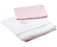 Bimbi Casual Tript.Sab.100% Alg.Cuna 003 Planet 507 04 Parure de lit unisexe