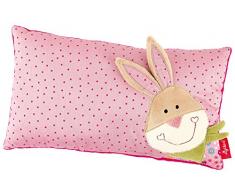sigikid, 40993 fille, coussin motif lapin, rose, taille 35 x 20 cm, Bungee Bunny