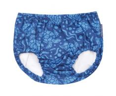 JoJo Maman Bébé - Couche de Bain Tortue Bleue 6 à 12 Mois