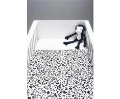 Jollein Housse de couette 100 x 140 cm Leopard, Housse de couette 100 x 140 cm Leopard, Housse de couette 100 x 140 cm Leopard, DE