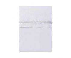 Babys Only Drap de Berceau blanc avec liseré blanc (100 x 80 cm) - Blanc