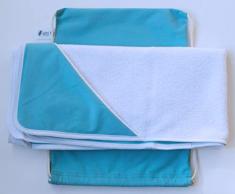 Cape de Bain Maman Bébé Maui Blue 90x90cm - Louis Le Sec