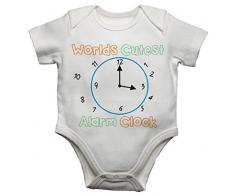 Mondes Cutest Réveil Funny Body Gilet pour bébé Body bébé (6–9 mois)