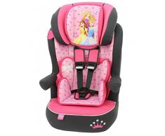 Mycarsit Siège Auto Disney, Groupe 1/2/3 (de 9 à 36 kg), Motif Princess