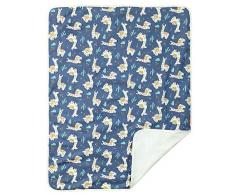 Ideenreich 2571 IDEENREICH 2571 Couverture pour bébé Lama Bleu 70 x 90 cm