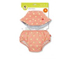 Lässig Couche/Maillot de Bain + Chapeau de Soleil 6 Mois