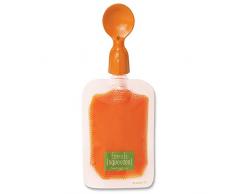 Infantino Boîte nomade de 2 Cuillères pour pressoir à purée fait maison Squeeze Station diversification alimentaire 005026