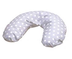 Kuli-Muli 12512 Housse pour coussin de nuque Gris