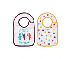 babyCalin BBC201902 Set de 2 Bavoirs
