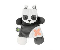 Nattou Doudou Gelpack Apaisant Panda, Buddiezzz, 19 × 2.5 × 25 cm, Noir/Blanc