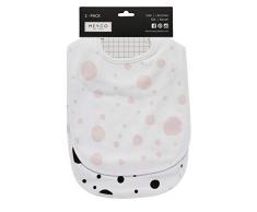Meyco Lot de 2 bavoirs pour bébé
