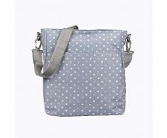 Kiwisac - Sac à Langer BébéÉpaule/Poussette, 36x11x32 cm | Sac Rangement - sadapte à tous types de poussette - Support biberon - Matelas à langer voyage - Bandoulière amovible, réglable - Palmier B