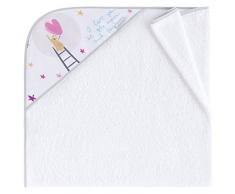 Pekebaby Couche de bain pour bébé 100 x 100 cm Dolce