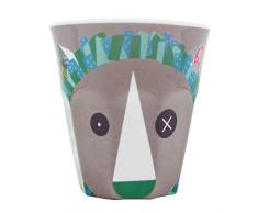 Les Deglingos Mug en Mélamine Jélékros le Lion