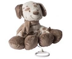 Nattou Peluche Musicale Bébé, Fille et Garçon, 28 cm, beige - Max le chien