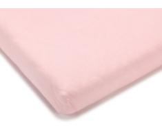 Julius Zöllner Drap-Housse Jersey pour le Berceau - Rose - 90/40 cm