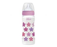 Chicco Biberon anti-coliques en silicone pour fille