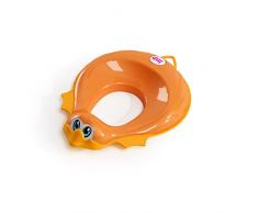 OKBABY Ducka - Réducteur de Toilette pour Enfants, avec des Bords Antidérapants - Orange