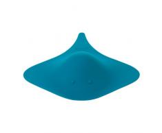 TOMY BOON RAY - Bouchon de Baignoire en forme de Raie B11012, Accessoire de Bain pour Bébé, Bouchon de Douche en Silicone, Bouchon Bleu.