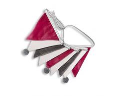 Fun with mum GAR-VEL-DRE-SIL Guirlande en velours Argenté