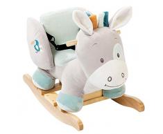 NATTOU Animal à Bascule Cheval Tim Beige 10-36 Mois 60 x 36 x 50 cm