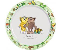 p:os Assiette en mélamine avec MotifsJanosch