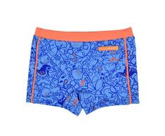 Boxer de bain bébé garçon bleu Hippo Punk - Taille - 9 mois (74 cm)