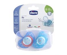 Chicco Sucette Physio Air Silicone Bleu 6-12 Mois