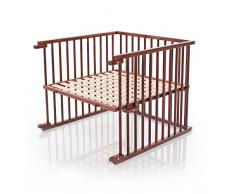 Kit de conversion cododo original en lit a barreaux wengé BABYBAY