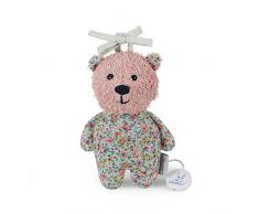 Sterntaler Mini Peluche Musicale Baylee, Boîte à Musique Intégrée, Taille : 16 cm, Rose