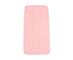 mundo melocotón Junior Drap Housse en Mousseline Rose